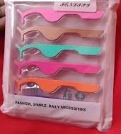 Pince Eye Lashes Multicolor 6Pcs AA-11